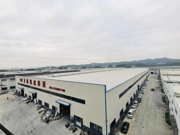 Wanbang modular housing manufacturing facility in Fujian, China