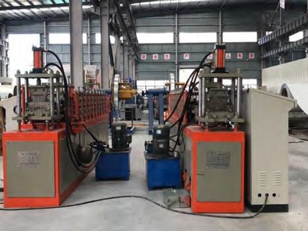 Steel welding line at Wanbang modular housing factory